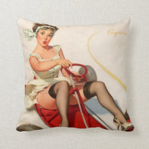 Menina engraçada do pinup