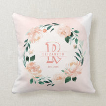 Menina recém-nascida personalizou o monograma de K