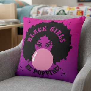 Almofada Meninas Negras Estarão Esfregando Banda Cosmética