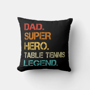 Almofada Mens Estilo Vintage Pai Mesa Herói Legenda Tênis F