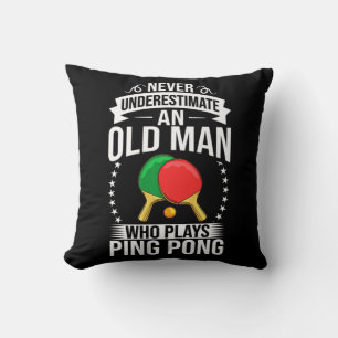 Almofada Mens Ping Pong - Tênis Jogador de Mesa Balls Ga