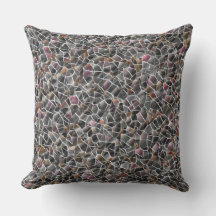 Mensagem de salmão bruto e mosaico irregular de ci