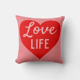 Almofada Mensagem de Vida de Amor