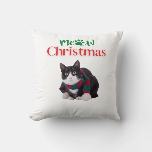 ALMOFADA MEOT CHRISTMAS CAT (Frente)