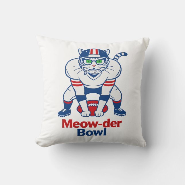 Almofada Meow-der Bowl  (Frente)