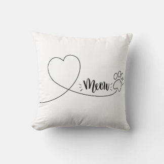 Almofada Meow , pillow for cat owners