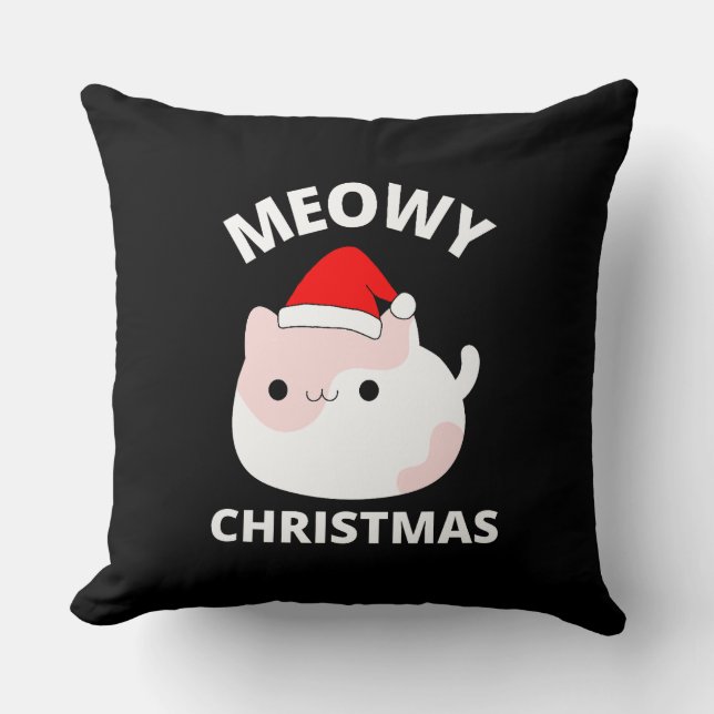 Almofada Meowy Christmas (Frente)