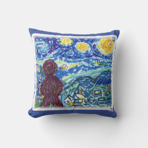Almofada Meple Starry Night Game Style Art