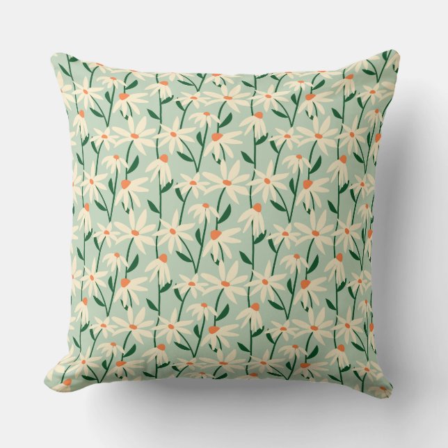 Almofada Mercado de Flores Inspirado em Matisse - Copenhagu (Frente)