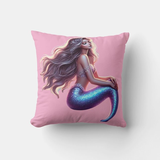 Almofada Mermaid Fantasy Pillow (Frente)