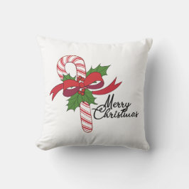 Almofada Merry Christmas Candy Cane