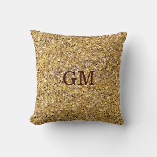 Almofada Mesquita Glitter Espumante Dourada