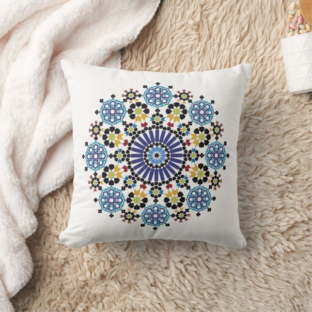 Almofada Mesquita Marocain! Zellige Marocain (Cobertor)
