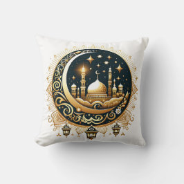 Almofada Mesquita Na Lua Do Ouro
