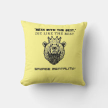 "Mess com o melhor, morra como o resto - me machuc