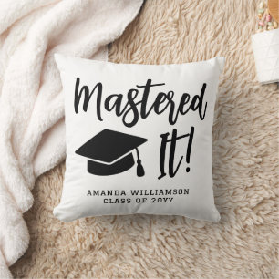 Almofada Mestrados Personalizados Graduação Mastered It