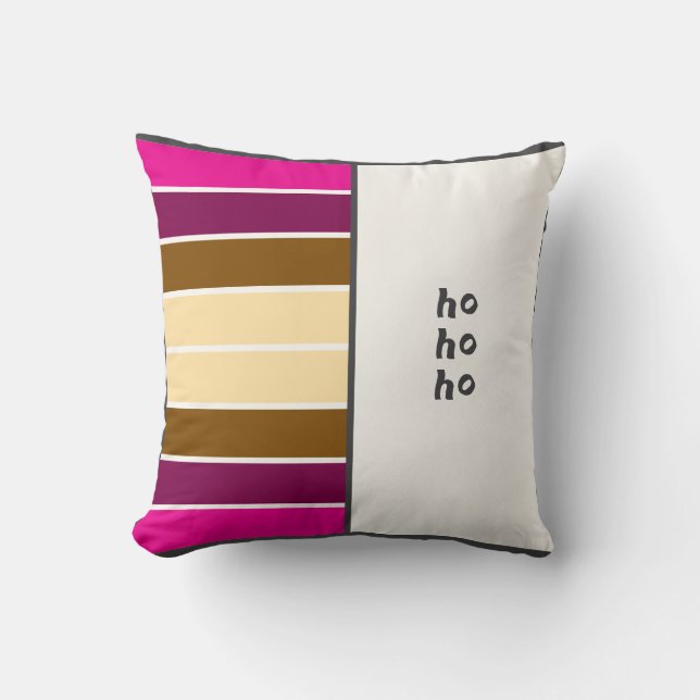 Almofada Metade e Metade, Texto e faixas (Frente)