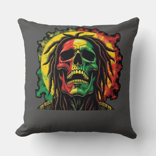 Almofada Metal and raggae  (Frente)