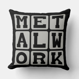 Almofada Metalagem, Trabalhando Com Metal