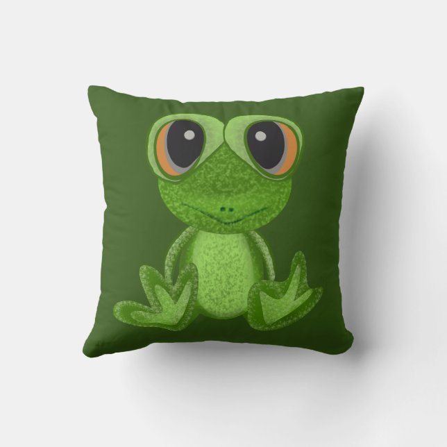 Almofada Meu Amigo Sapo Verde (Verso)