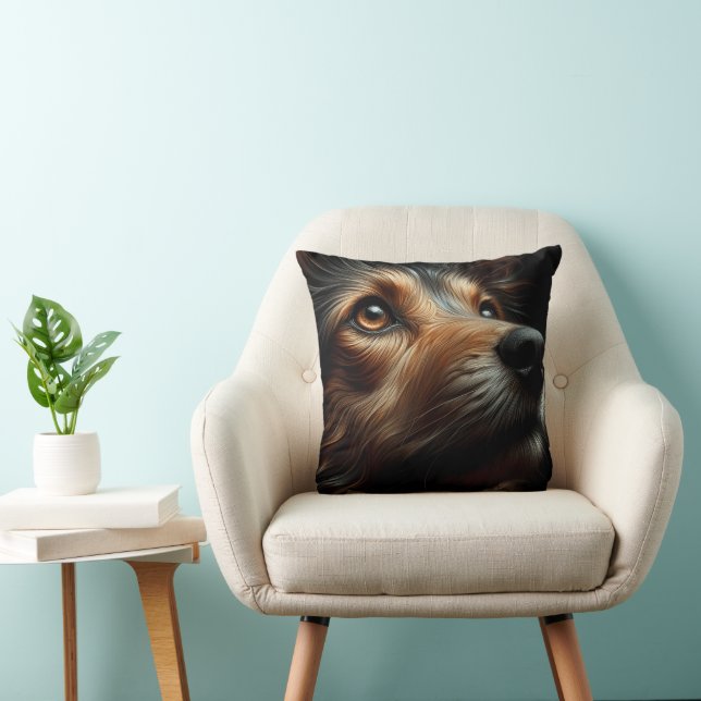 Almofada Meu amor, eu sou uma pessoa de cão (Cadeira)