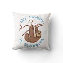 Meu Hobby É Dormir – Design Engraçado de Preguiça