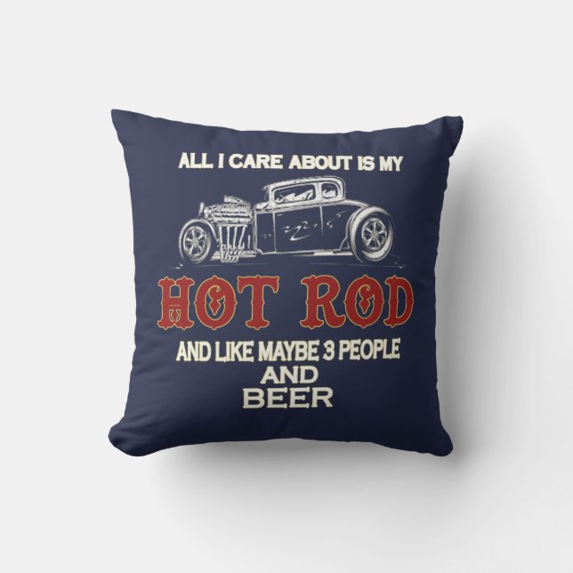 Almofada Meu hot rod (Frente)