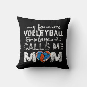 Almofada Meu Jogador De Voleibol Favorito Me Chama Mãe Dive