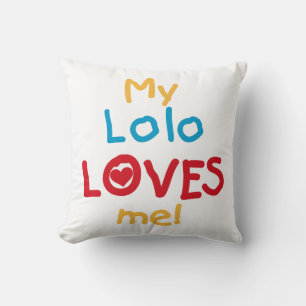 Almofada Meu Lolo me ama T-shirts e presentes