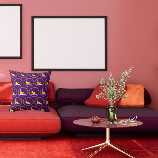 Almofada Meu Querido Gizmo Engraçado Pet Branco Amarelo (Criador carregado)