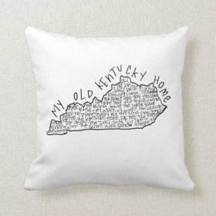 Almofada Meu travesseiro velho da casa de Kentucky