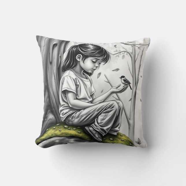 Almofada Meus Amigos... Eles não brigam comigo (Frente)