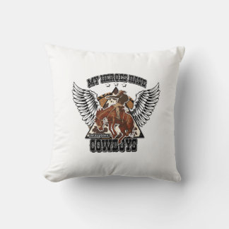 Almofada Meus Heróis Sempre Foram Cowboys
