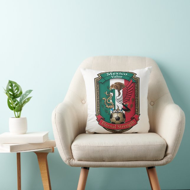 Almofada Mexico Eagle Ascent, Mexican Flag Gift (Cadeira)