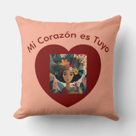 Almofada Mi Corazón es Tuyo Cojín