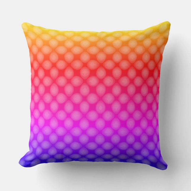 Almofada Miçangas arco-íris (Frente)