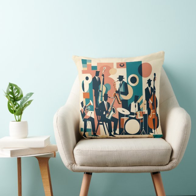 Almofada Mid Century Jazz Age Sextet (Cadeira)