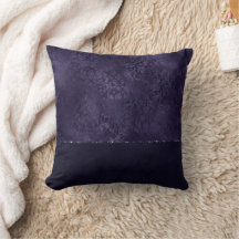 Midnight Indigo Romance | Satinge Damask