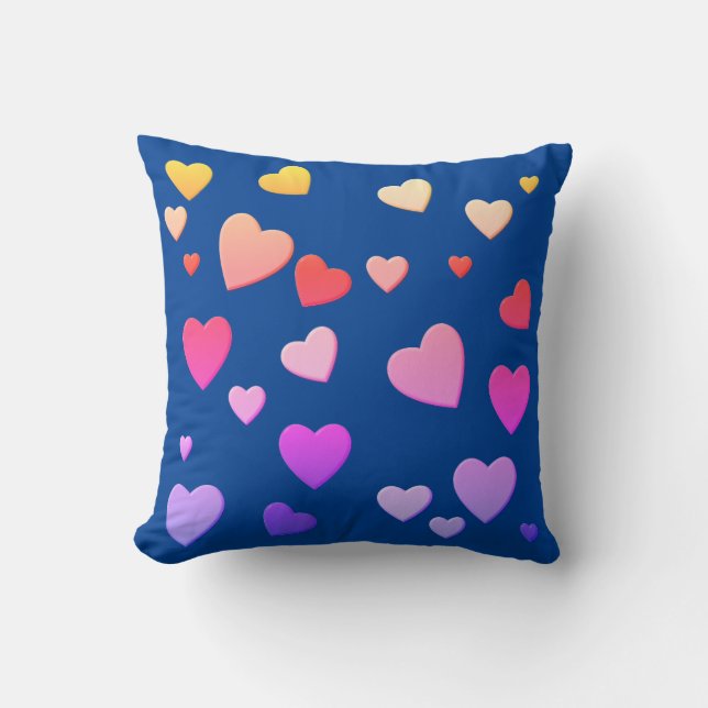 Almofada Mil corações para você (Frente)