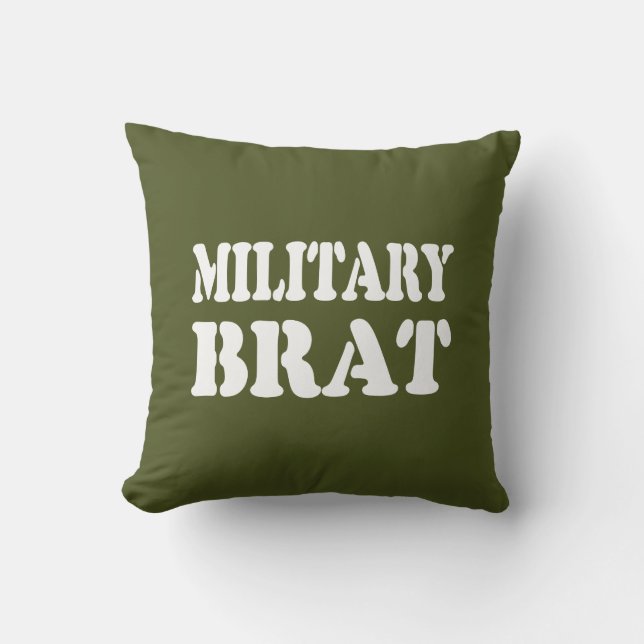 ALMOFADA MILITAR BRAT (Frente)
