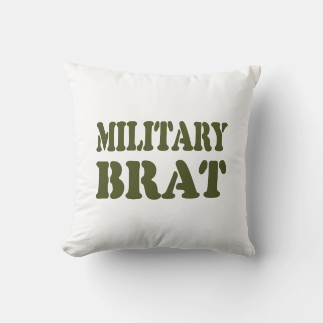 ALMOFADA MILITAR BRAT (Frente)