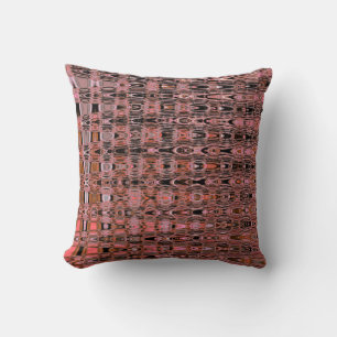 Almofada Millefiori Zigzag Boho Salmon Pink