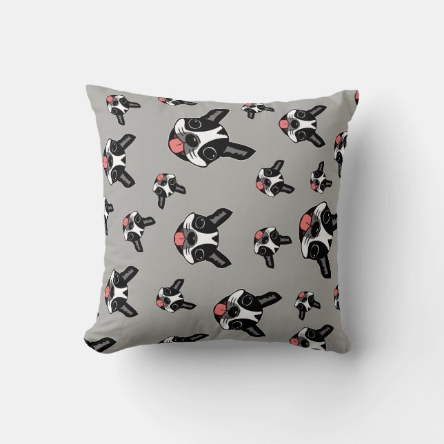 Almofada Milo O Boston Terrier (Frente)
