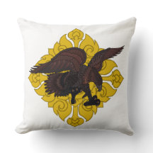 Minha andorinha por Travesseiro decorativo.