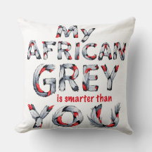 Minha Cinza africana é mais inteligente do que voc