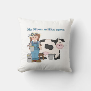 Almofada Minha mãe ordenha vacas