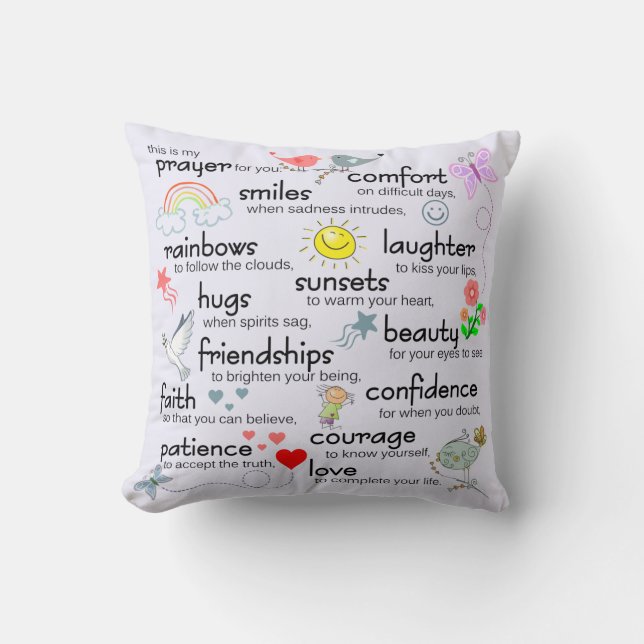 Almofada Minha oração para você (Frente)