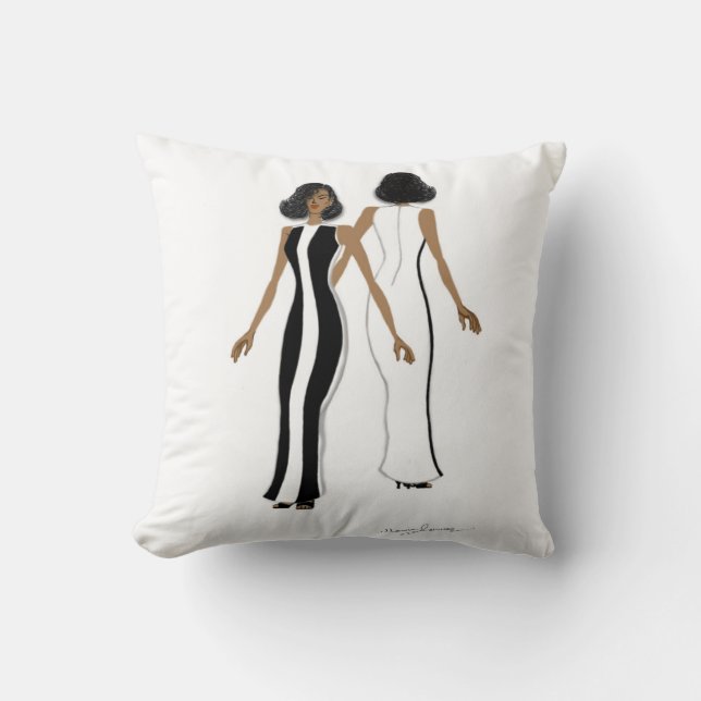 Almofada Minha Travesseiro decorativo de Arte da Moda (Frente)