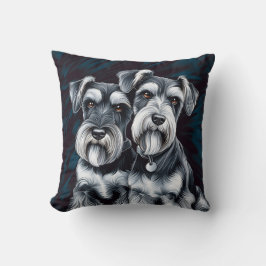 Almofada Miniatura Schnauzer Pals