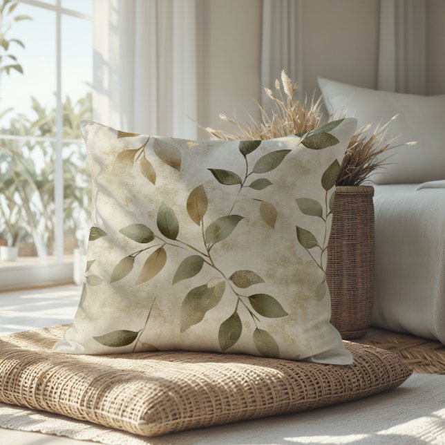 Almofada Minimalist Art Throw Pillow | Home & Living  (Minimalist throw pillow — soft modern accent for living rooms and cozy homes.)